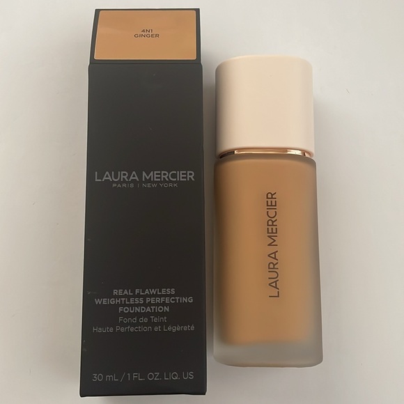 Laura Mercier Real Flawless Weightless Perfecting Foundation in 4N1 GINGER *BNIB - Picture 3 of 13